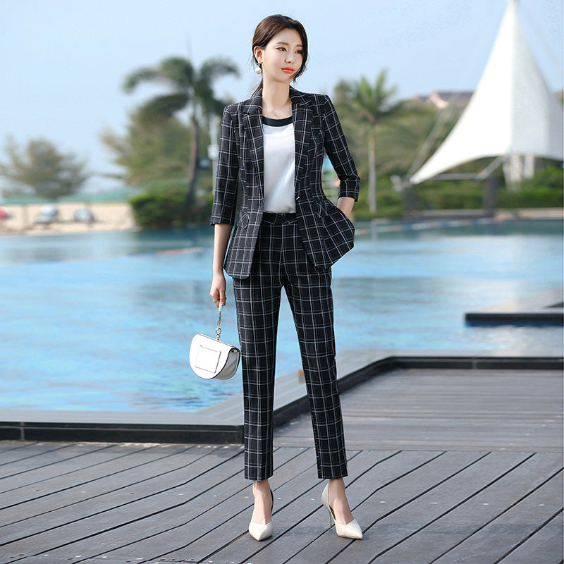formal high-waist pants